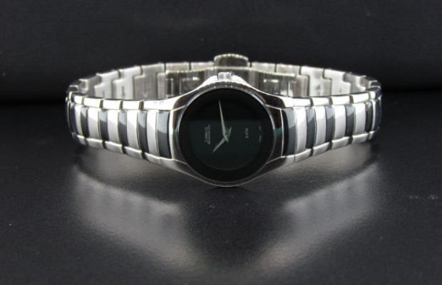 Ladies Movado Style Watch with Black Detailing