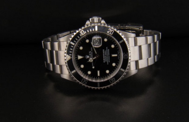 2001 Black Submariner w/Luminous Hour Markers and Hands